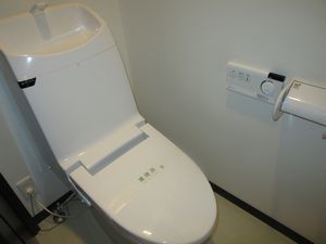 トイレの尿石も徹底除去します！